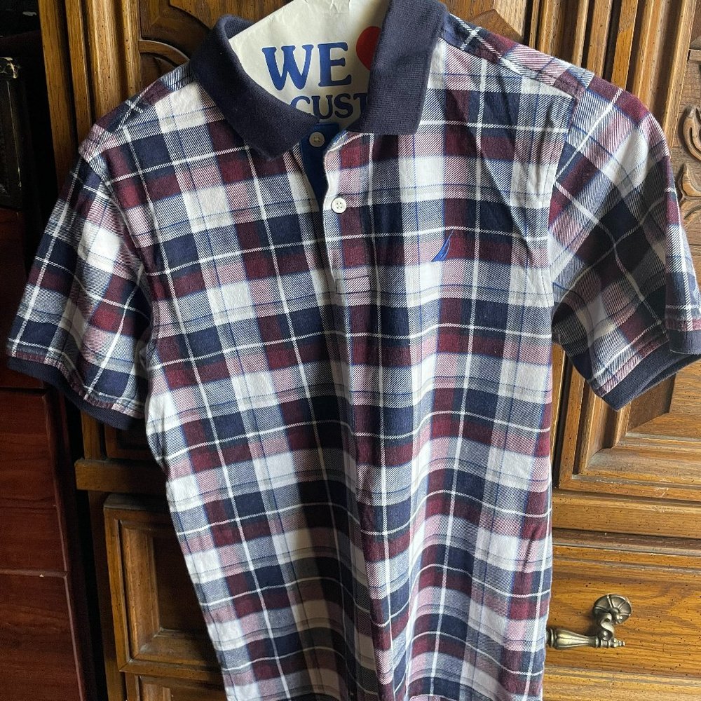 Nautica Boy's Short Sleeve Polo Shirt